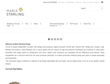 Tablet Screenshot of mariastarling.com